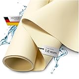 TeichVision - Premium PVC Teichfolie beige-Sandfarben - Stärke 1 mm - 12 m x 7 m/PVC Folie beige...