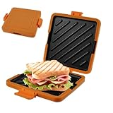 Mikrowellen-Toastie-Maker, Mikrowellen-Toastie-Sandwich-Maker und Grill, kabelloses...