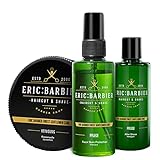 Rasurpflege-Set mit edler Geschenkbox von Eric:Barbier ✓ Pre-Shave Rasieröl mit 100 ml ✓...