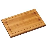 Kesper 58100 Schneidebrett aus FSC-zertifiziertem Bambus, 31 x 21 x 1.8 cm