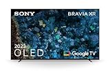 Sony BRAVIA XR, XR-55A80L, 55 Zoll Fernseher, OLED, 4K HDR 120Hz, Google TV, Smart TV, Works with...