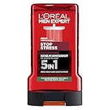 L'Oréal Men Expert Duschgel und Shampoo für Männer, Duschbad zur Reinigung von Körper, Haar und...