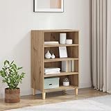 Teenpull Sideboard Artisan-Eiche 57x35x89.5cm, Holzwerkstoff, modernes Buffet mit Stauraum für...