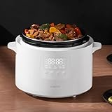 Xiaomi Elektrischer Schnellkochtopf, 4,5 l, mit 9 Kochmodi, LED-Touchscreen aus Edelstahl mit...