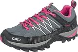 CMP Rigel 3Q54456 Damen Low Trekking Schuhe WP, grau (Grey-Fuxia-Ice 103Q), 38 EU