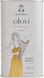 Memilon Olovi – Griechisches Extra Natives Olivenöl 1L – Kaltgepresst, Reich an Polyphenolen,...