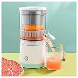 Citruspresse Elektronisch, Juicer Wiederaufladbarer USB Saftmaschine, FüR Orange, Zitrone,...