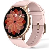 TUYOMA Smartwatch für Damen, IP68, wasserdicht, 3,3 cm (1,3 Zoll), Touchscreen, Sportuhr mit...