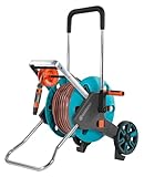 Gardena CleverRoll M Easy Set: Schlauchwagen mit bis zu 60 m Kapazität, besonders standfest, mit...