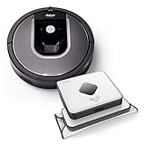 iRobot Roomba 960 plus Braava 390t Wischroboter im Set: Roomba saugt und Braava wischt, hohe...