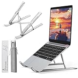 AiTodos® Laptop Ständer, Aluminiumlegierung, Laptop Ständer 6 Gänge Anpassen, Leicht,...