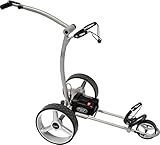 BeeGon Golf Elektro-Golftrolley GT-X400 Pro Silbergrau mit 18Ah-Lithium-Akku