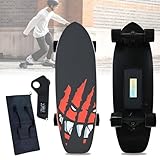 PxkVrin Elektrisches All-Terrain Longboard-Skateboard mit Fernbedienung, elektrisches Longboard, 15%...