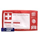IEA Medical Erste-Hilfe-Set KFZ (45 Teile) | Auto Notfallset, Verbandskasten, Unfallhilfe, für PKW...