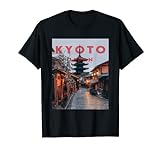Vintage Kyoto Japan Old Street Ästhetik T-Shirt