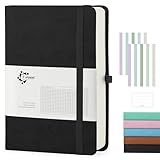 Fasood Notizbuch A5 Kariert, Hardcover Journal Notizbücher mit 320 Seiten, 100g/m² Dickes Papier,...