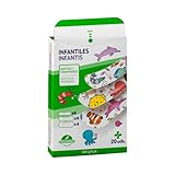 Kinderpflaster – bunt, elastisch & atmungsaktiv – 20 Stück pro Packung – 3er Pack