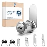 shinfly Briefkastenschloss, Briefkasten Schloß 16mm mit 5 Verschiedene, 4 Schlüssel, Schloss...