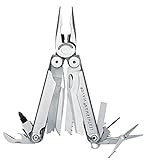 Leatherman LTG830078 Wave 100% Edelstahl mit 19 Werkzeugen, silber 30/28