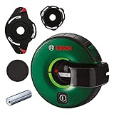 Bosch 2-in-1 Linienlaser Atino mit integriertem Maßband (horizontales oder vertikales Ausrichten...