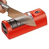 Elektrischer Messerschärfer | Elektrischer Küchenmesserschärfer Sicherheit...