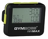 Gymboss Minimax Intervallzeitgeber Und Stoppuhr Schwarz-Gelb Softbeschichtung