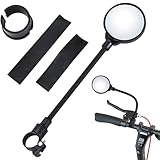 Fahrradspiegel - HD -Glas Konvex Objektiv Fahrrad Rückspiegel, HD 360 -Grad -Lenkerendfahrrad...