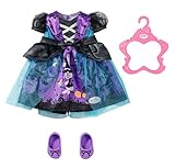 Zapf Creation 833742 BABY born Halloween Kleid 43cm- Puppenoutfit Bekleidungsset Halloween Kostum...