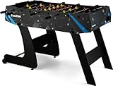 Outtec® Kickertisch, Tischkicker, Tischfußball für Kinder und Erwachsene - 139x 60 x 80 cm -...