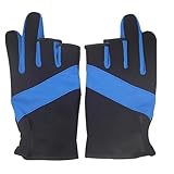 Angelhandschuhe Herren,Fischhandschuhe für den Umgang,Paddelhandschuhe Angelhandschuhe Winter |...