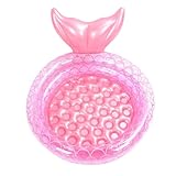 Aufblasbarer Bällebad-Pool, faltbar, verdickter PVC-Aufblaspool für Kinder, Wasserspiele im Freien...