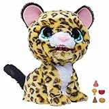 FurReal Hasbro Lil’ Wilds Lolly, Meine Leopardin, interaktives Plüschtier, mehr als 40 Geräusche...