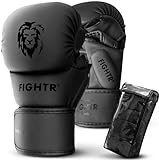 FIGHTR® MMA Sparring Handschuhe mit bestem Sitz für maximale Stabilität | mit extra Dicker...