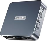 Trycoo N100 Mini PC 8 GB RAM 256 GB M.2 SSD, Mini-PC mit Intel 12. N100-Prozessor (bis zu 3,4 GHz),...