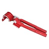 Roter Mini-Rohrbieger aus Aluminiumlegierung, 3-in-1-Rohrbieger, 6 Mm, 8 Mm, 10 Mm, Manuelles...