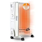 HEIMWERT Ölradiator energiesparend 2000 Watt - 9 Rippen Radiator mit 3 Schaltstufen 800 1200 2000...