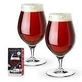 Spiegelau 2-teiliges Kraftbier-Glas-Set, Barrel Aged Beer, Bierglas, Kristallglas, 0,5 L, Craft Beer...