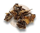 Warnicks Tierfutter - 1 KG Rinderdörrfleisch Abschnitte - Schlundfleisch - Dörrfleisch - 1 x 1000g...