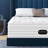 Queblox Matratze 90x200cm, Taschenfederkernmatratze Höhe 28 cm, 7-Zonen Orthopädische Matratze mit...