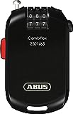 ABUS Spezialschloss Combiflex 2501/65 - Geeignet als Gepäcksicherung, Skischloss, Helmsicherung -...