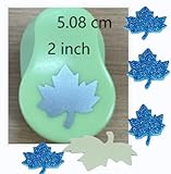 2 Zoll Ahornblatt Stanzer Motivstanzer, 1 Stück für DIY Scrapbooking & Kartengestaltung,...