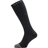 GORE WEAR Unisex Thermo Socken, Lang, Multisport, Größe: 44-46, Farbe: Schwarz/Grau