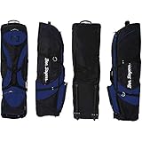 Ben Sayers Unisex – Erwachsene Deluxe Travel Cover Hüllen für Reisetaschen, Black/Blue, 125cm