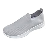 Générique Lässige Schuhe mit flacher Sohle für Damen, Freizeitschuhe, atmungsaktiv, weiche...