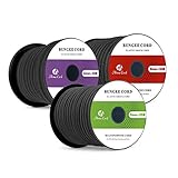 Abma Cord Gummiseil Expanderseil 6mm 10M Gummischnur UV Beständig Planenseil 100% Dehnung Spannseil...