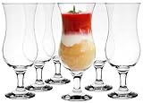 Glasmark Krosno Gläser Cocktailgläser Set Longdrink Cocktail Gin Bier Wasser Longdrinkgläser...