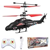 RC-Hubschrauber für Jungen, Drohne mit LED-Licht für Kinder Spielzeug ab 6 7 8 9 10+ Jahre,...