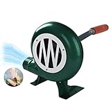 Manueller Grillventilator, Handkurbelgebläse, Grillgebläse, Grill-Holzkohleanzünder, für...