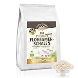 GOLDEN PEANUT Flohsamenschalen Bio 2 x 500 g, 99% Reinheit, Indien, ballaststoffreich, glutenfrei,...