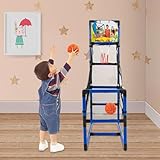 Kinder-Basketballkörbe, einzelne Kinder-Schießmaschine, Outdoor-Sport...